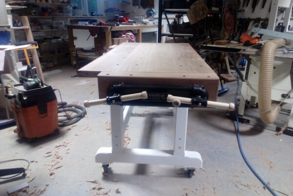 Benches for the new Narooma Men's Shed